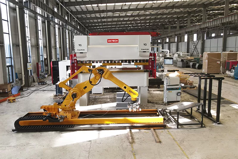 robotic press brake for sale-dxtech Elektrohidrolik servo CNC sac bukme makinesi