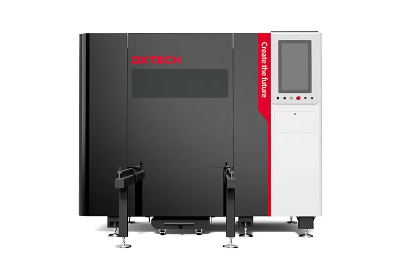 enclosed small laser cutting machine dxtech metal laser cutter (3) yuksek hassasiyetli kapalı kucuk lazer kesim makinesi