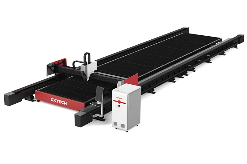 büyük formatlı fiber lazer kesim makinesi dxtech (3) büyük formatlı fiber lazer kesim makinesi dxtech